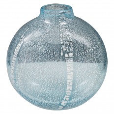 Aquamarine Murano glass vase
